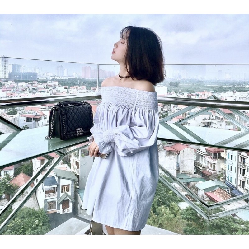 Pass váy trễ vai tingoan