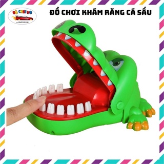 Đồ chơi cá sấu cắn tay khám răng cá sấu, đồ chơi giải trí nhiều người chơi