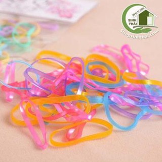 Bịch sợi dây thun cột tóc nhiều màu