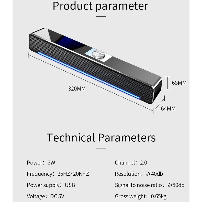Loa Bluetooth máy tính loa điện thoại loa tivi Bluetooth phiên bản Cao cấp màu đen kết nối dây hoặc không dây Siêu Trầm