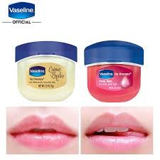 Son dưỡng môi vaseline hương ca cao - original - vani - rosy lips 7g usa