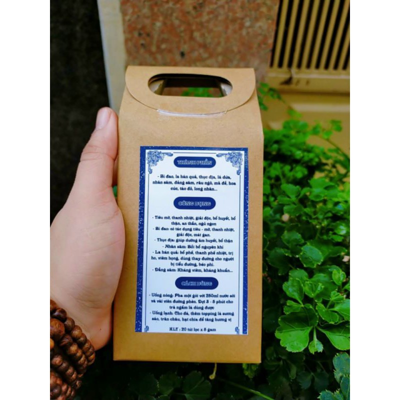 TRÀ SÂM BÍ ĐAO TÚI LỌC[FREE SHIP] TỪ ĐƠN 50K, [Loại Đặc Biệt] Hàng ngon nhà làm | BigBuy360 - bigbuy360.vn