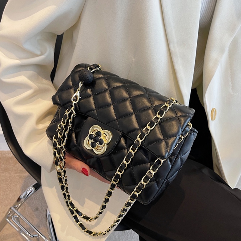 IELGY Túi Đeo Vai Có Dây Đeo Sợi Xích Thời Trang Cho Nữ