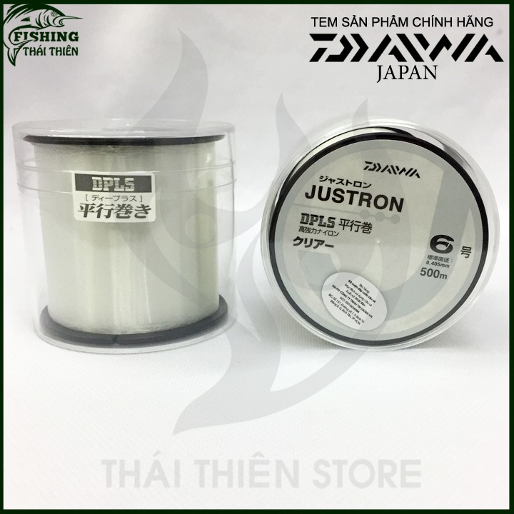 Cước câu cá Daiwa Justron