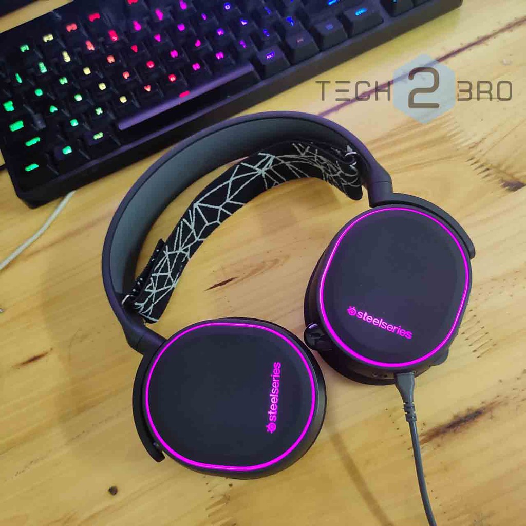 Tai nghe game thủ chính hãng Steelseries Arctis 5 - Tai nghe gaming kèm đèn led RGB 16,8 triệu màu có âm thanh 7.1