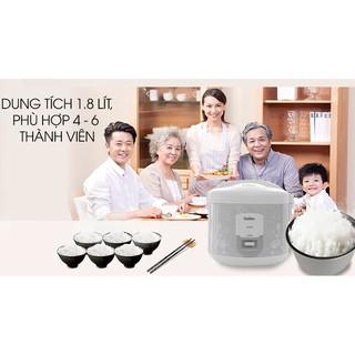 [FREESHIP❤️]Nồi cơm điện 1,8 lít[HÀNG CHÍNH HÃNG][GIẢM SỐC]