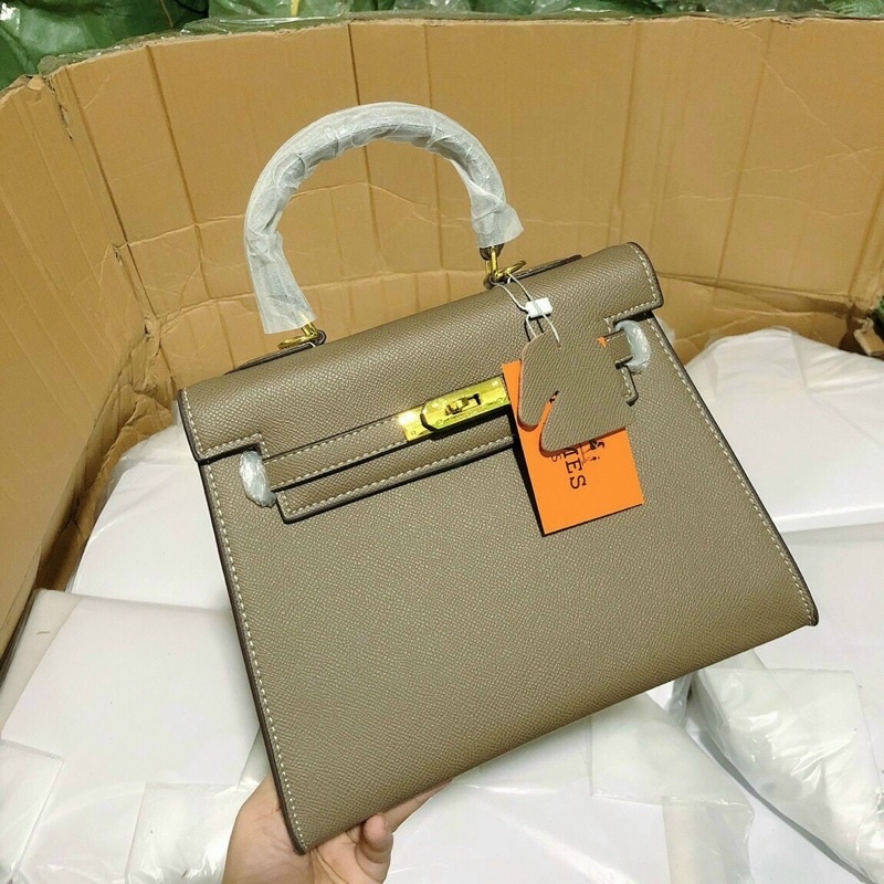Túi Hm kelly size 25 phối màu siêu hót ,kèm phụ kiện hàng fullbox