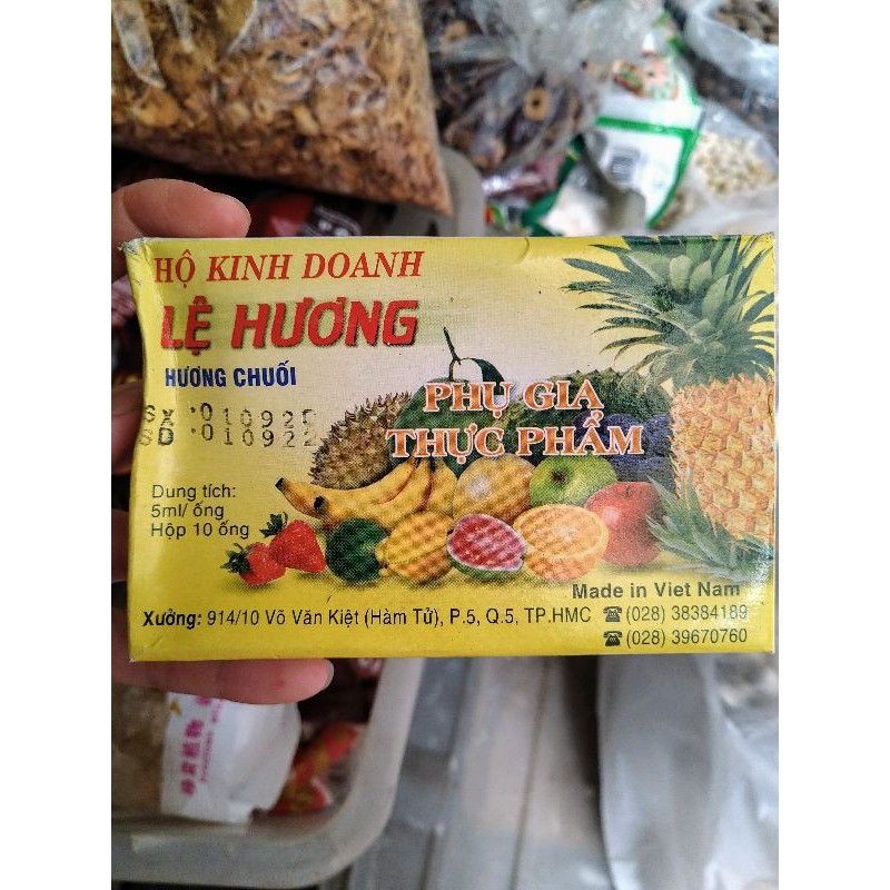 1 hộp dầu chuối Lệ Hương