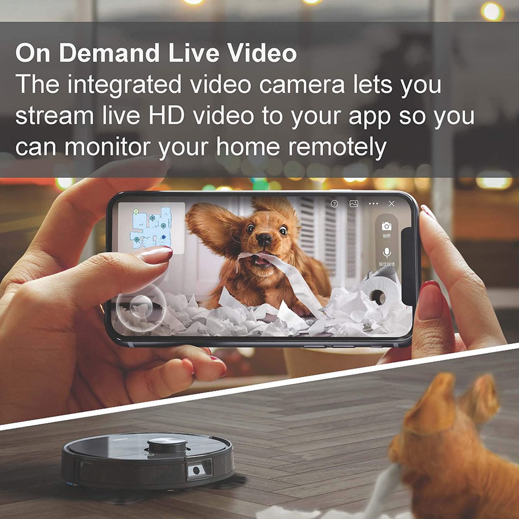 Robot Hút Bụi , Lau Nhà Ecovacs Deebot OZMO T8 AIVI. Có sẵn + Sale 30%