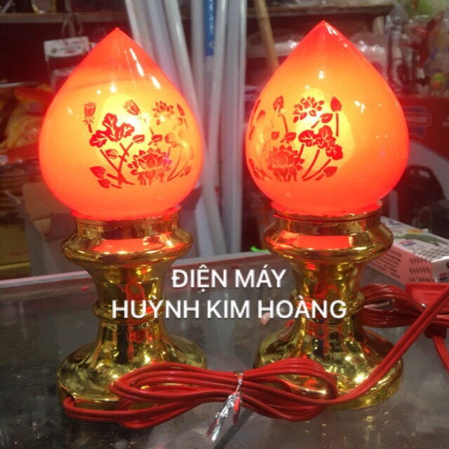 ĐÈN THỜ TRÁI ĐÀO 2, 16CM