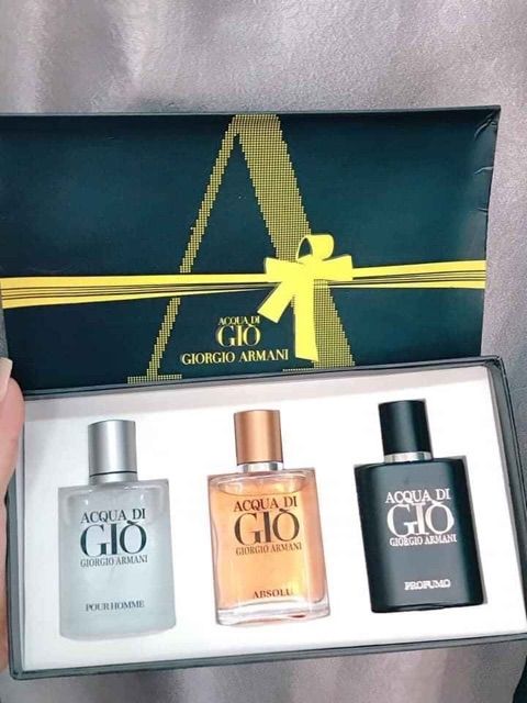 (3chai x25ml) Bộ Nước Hoa Nam Giò | BigBuy360 - bigbuy360.vn