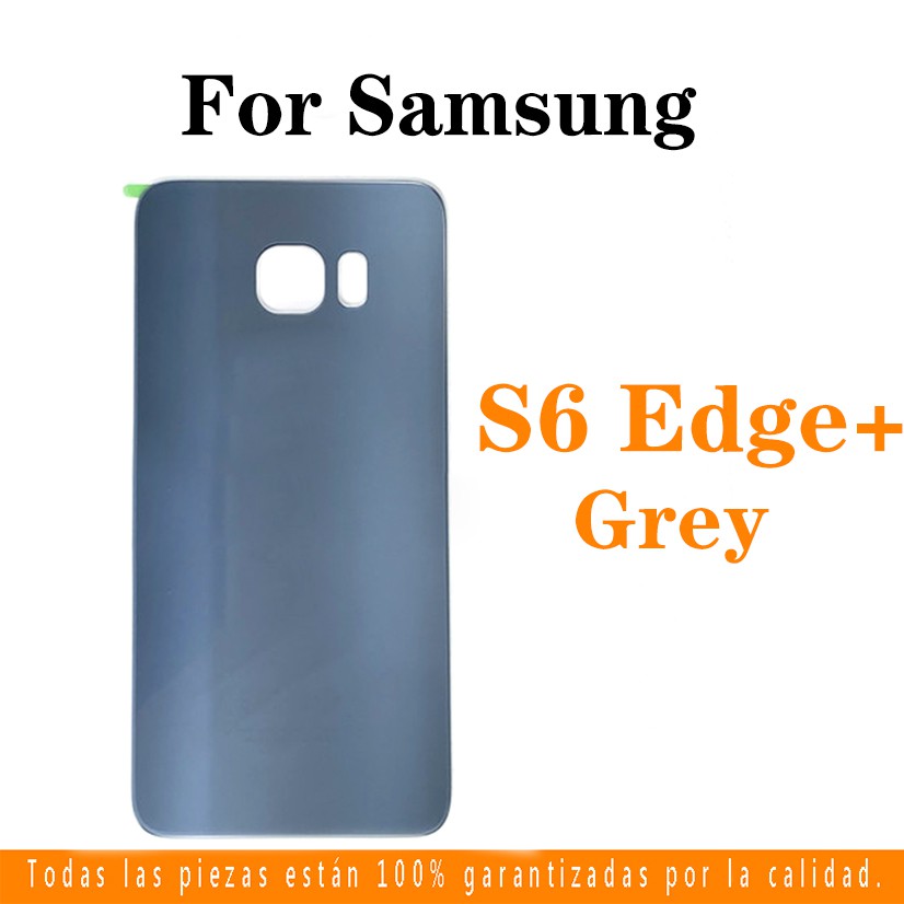 Nắp lưng điện thoại mặt kính thay thế cho Samsung Galaxy S6 Edge Plus + G920F G925F G928F