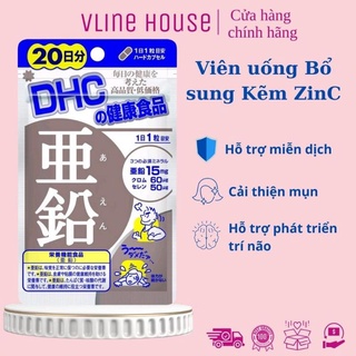 Viên uống bổ sung kẽm dhc zinc