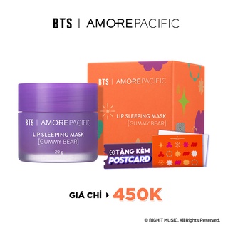 Mặt nạ ngủ cho môi Laneige - BTS | Amorepacific Lip Sleeping Mask gummy bear 20g