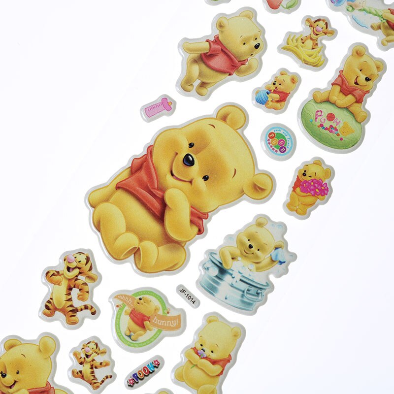 Set 10 Miếng Dán 3d Trang Trí Dễ Thương