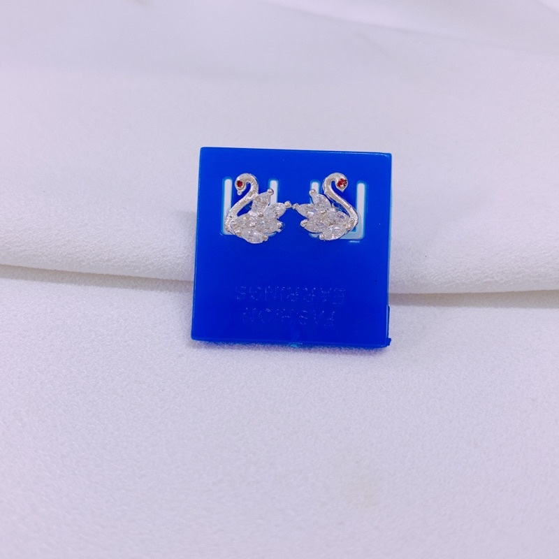Bông tai thiên nga nhỏ xinh LINH MIU SILVER