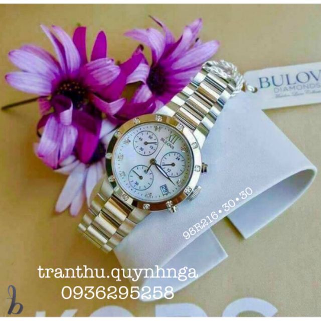 Đồng hồ nữ BULOVA 98R216 CHÍNH HÃNG