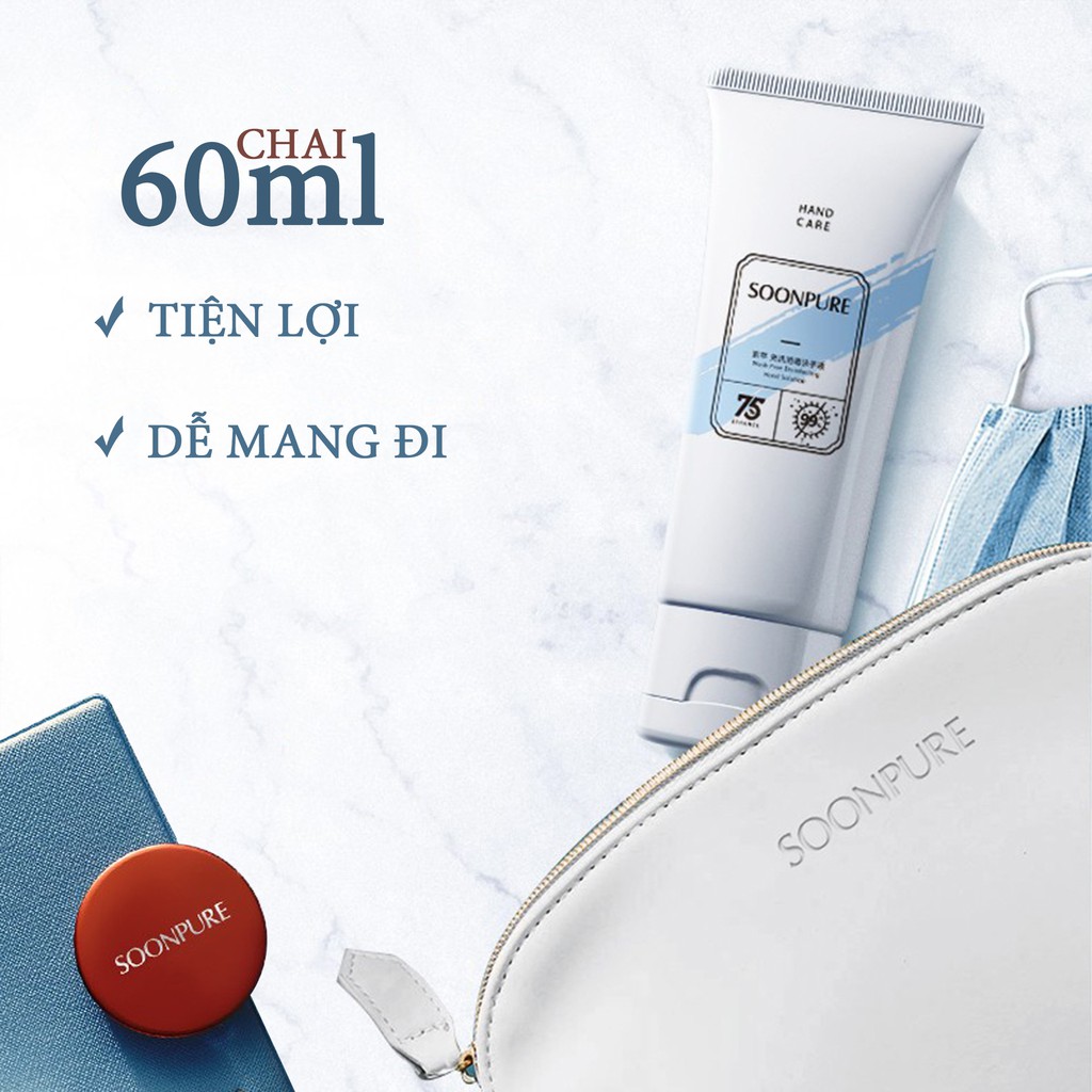 GEL RỬA TAY KHÔ SOONPURE 60ml SC149 | BigBuy360 - bigbuy360.vn