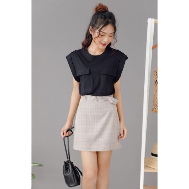 Chân váy caro 92 Swear new tag size S | BigBuy360 - bigbuy360.vn