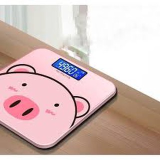 Cân iphone Mặt Heo Dễ Thương Có Pin Sẵn