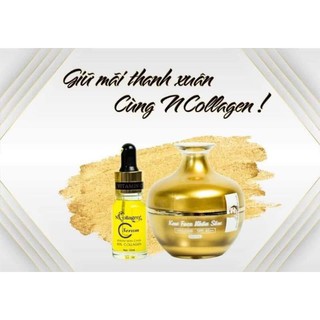 combo kem nhân sâm & serum c