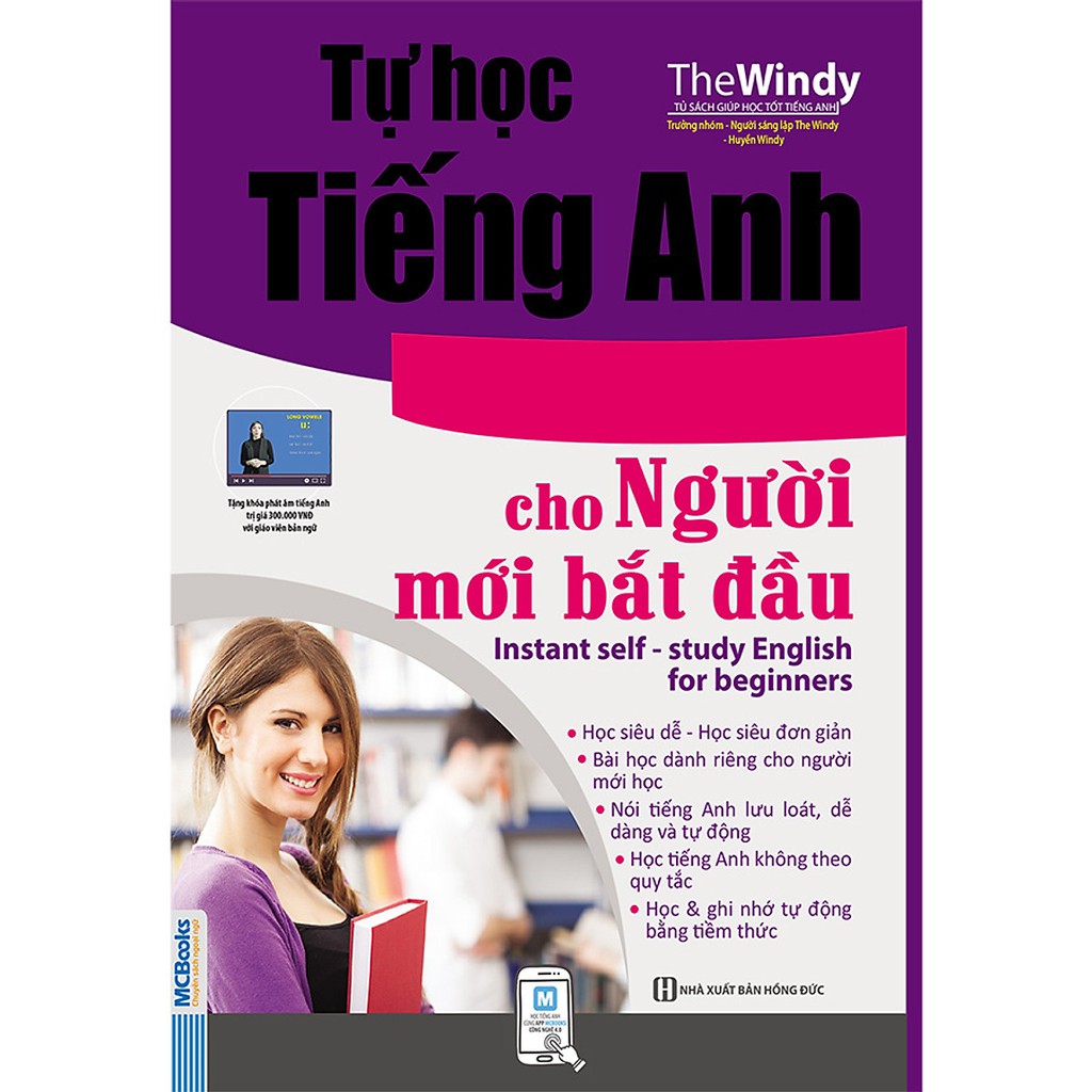 Sách - Tự Học Tiếng Anh Cấp Tốc Cho Người Mới Bắt Đầu - Kèm App Học Online