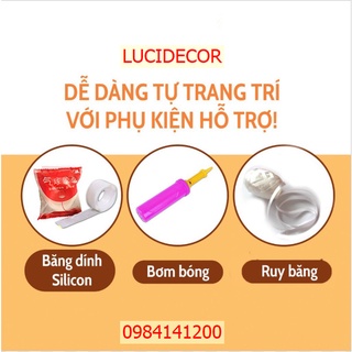 Set Trang Trí Sinh Nhật Người Thương ( Kèm Phụ Kiện)
