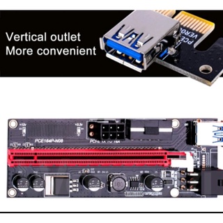 Thẻ đồ hoạ PCI-E Riser 009s 16X cổng USB3.0