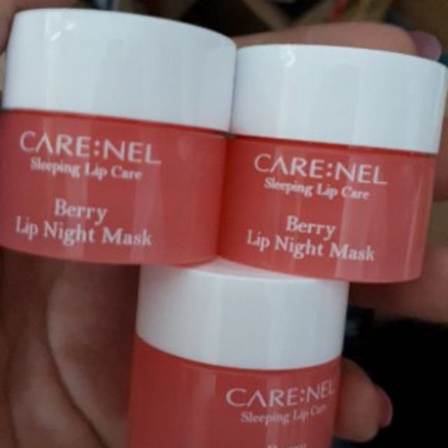 Mẫu mới 2019 Mặt Nạ Ngủ Môi Mini CARE:NEL Lip Sleeping Mask