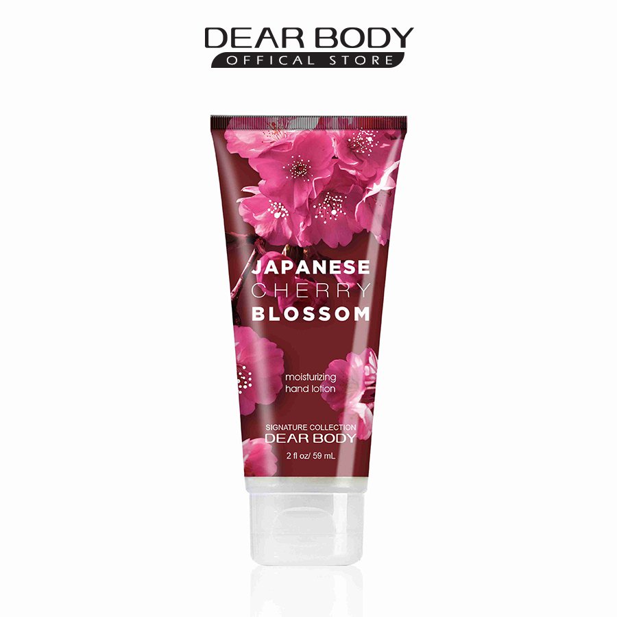 Japanese Cherry Blossom | Dòng sản phẩm Dear Body làm sạch da, dưỡng thể.