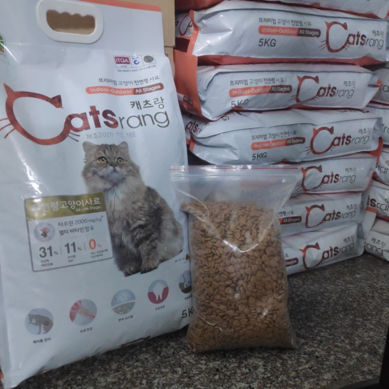 hạt khô thức ăn cho mèo Cat's Rang 1kg Cat Rang