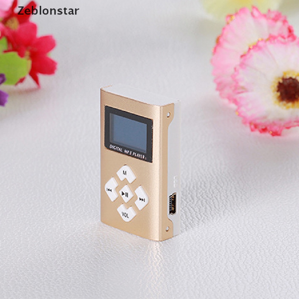 Máy nghe nhạc Mp3 Mini 32Gb cổng Usb có khe cắm thẻ nhớ kỹ thuật số