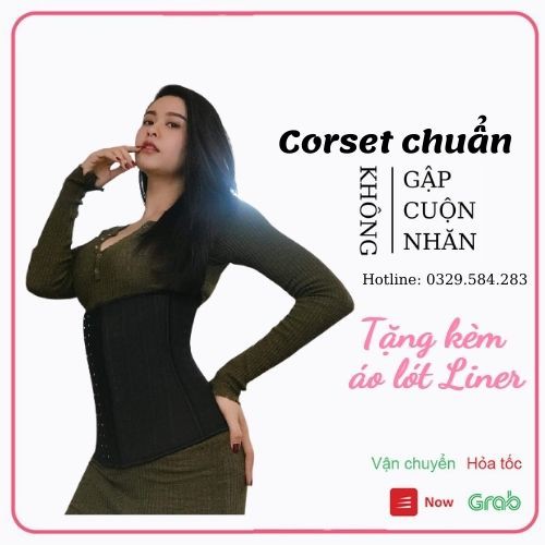 [Tặng Liner] Đai định hình latex 25 xương Hy lạp cao cấp - Gen nịt bụng - Đai nịt bụng chính hãng