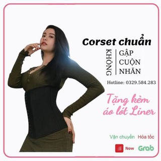 Đai định hình latex 25 xương Hy lạp cao cấp - Gen nịt bụng - Đai nịt bụng chính hãng (Tặng Liner)