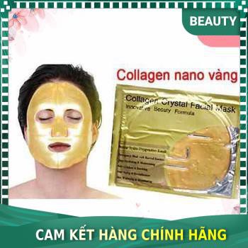 [Chính hãng 100%] Mặt nạ Nano collagen Vàng dưỡng da (Mask to nguyên mặt)