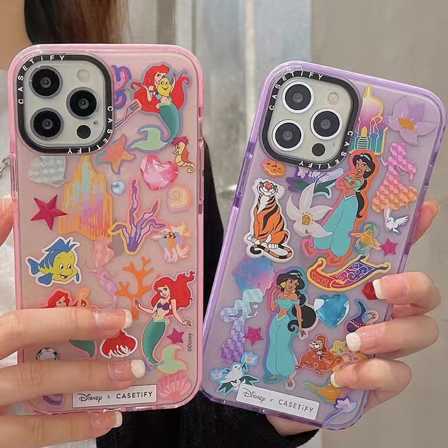 Ốp Điện Thoại Hình Công Chúa disney Cho iphone 15 pro max 14 13 12 11 pro max xr ix xs max 6 7 8 6s plus