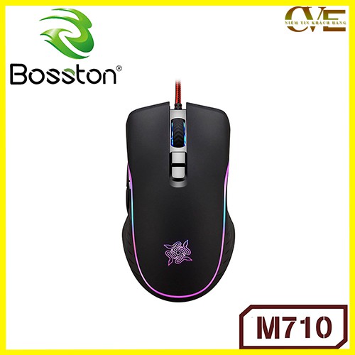 Chuột Máy Tính Có Dây BOSSTON M710 - Chuột Led Chơi Game - Chuột PC Laptop Gaming | BigBuy360 - bigbuy360.vn