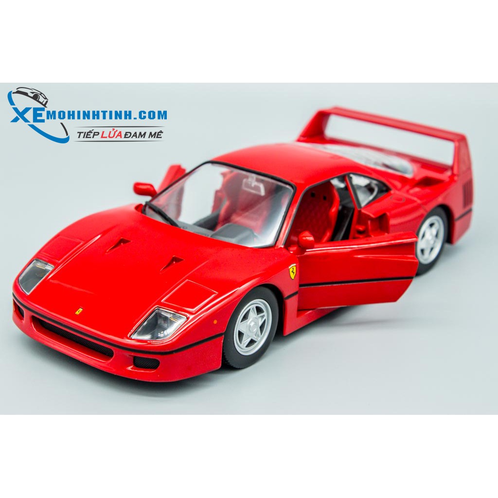 Xe Mô Hình Ferrari F40 1:24 Bburago (Đỏ)