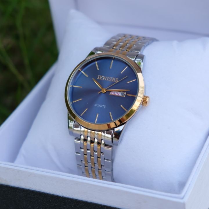 Đồng Hồ Nam Cao Cấp JENISES JAPAN J2v Lịch Khung Thép Không Gỉ [SALE GIÁ SỐC] | BigBuy360 - bigbuy360.vn