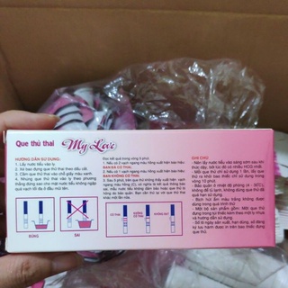 QUE THỬ THAI MY LOVE (CHE TÊN SẢN PHẨM)