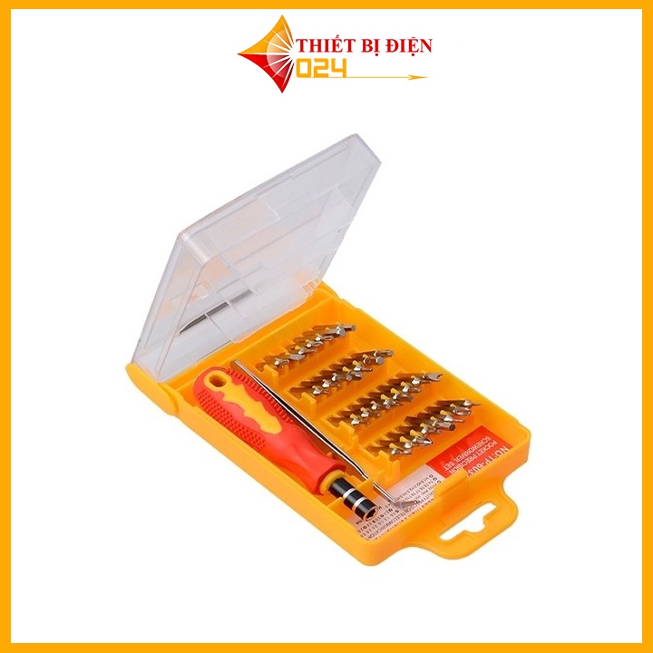 Bộ Tô Vít 32 Đầu Screw ( Tặng 1 Kẹp Linh Kiện Cong )