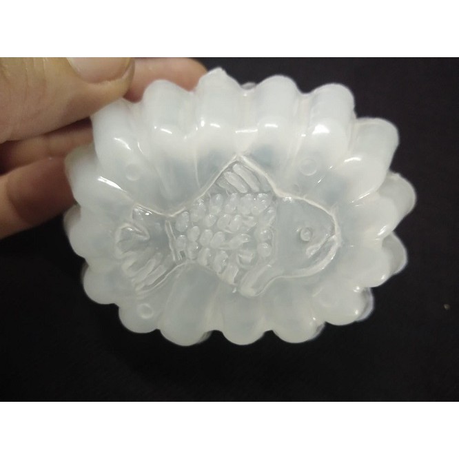 BỘ 20 KHUÔN RAU CÂU/ BÁNH BÒ HÌNH CÁ 6.5 CM,CAO 1.5 CM