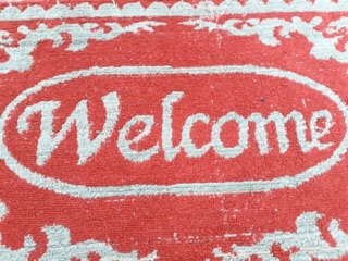 Thảm Vải Welcome 40cm x 60cm