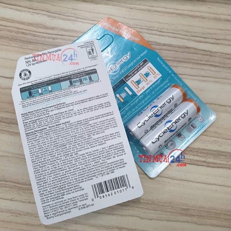Pin Sạc AA Sony dung lượng 4600 mAh