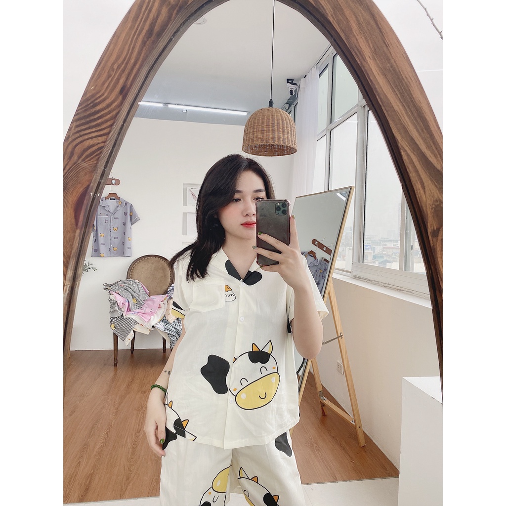 [ẢNH THẬT] Tổng hợp đồ ngủ nữ, đồ bộ pijama Doris hàng thiết kế cao cấp chất thô lụa cực mát | BigBuy360 - bigbuy360.vn