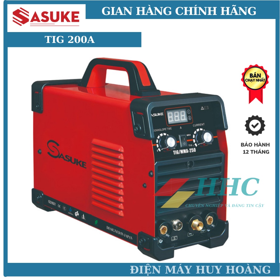 Máy hàn điện tử Sasuke MMA-250 - Túi xách di động, công nghệ Mosfet cao tần