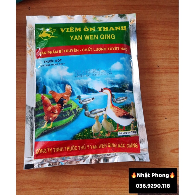 VIÊM ÔN THANH - (Gói dạng bột 100gram)