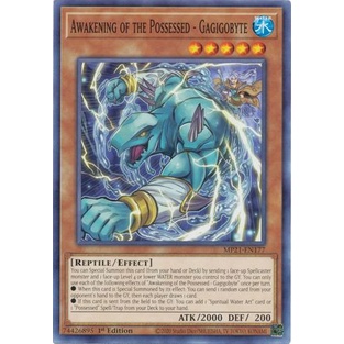 Thẻ bài Yugioh - TCG - Awakening of the Possessed - Gagigobyte / MP21-EN177'