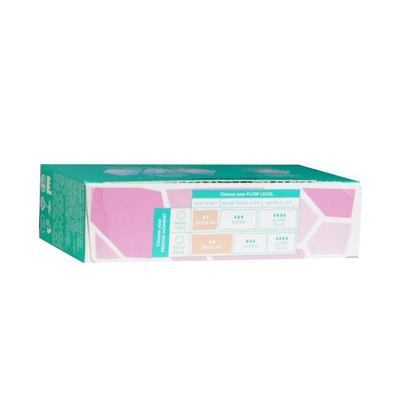 Tampons hữu cơ NAT không cần đẩy x 16 miếng/hộp