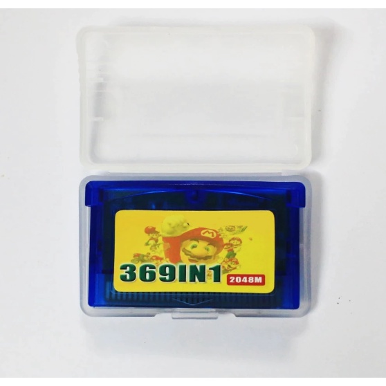 Băng Máy Game 369 Trò Nintendo GBA - DS Lite - GBA SP -GBM